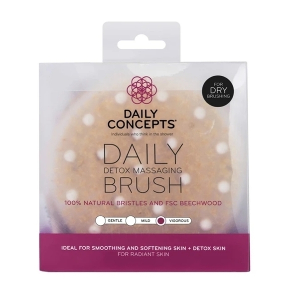 Daily Concepts Daily Detox Massaging‎ Brush - Picture 1 of 3